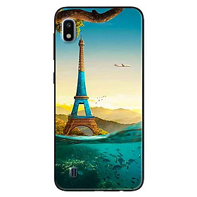 Ốp lưng in cho Samsung A10 Mẫu Tháp Pháp