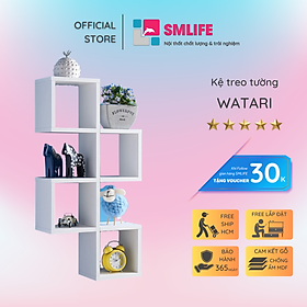 Mua Giá sách để đồ treo tường SMLIFE Watari