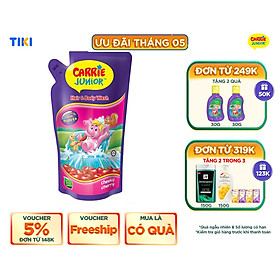 Túi Sữa Tắm Gội Cho Bé Carrie Junior Hương Cheeky Cherry 500g