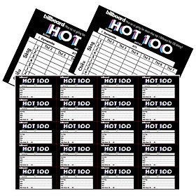 BTS Billboard Hot 100 Set 40 Nhãn vở và 2 thời khoá biểu