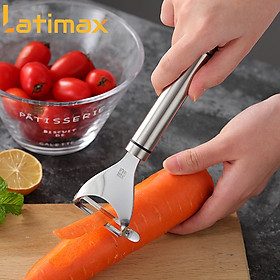Mua Dụng cụ Nạo Rau Củ Gọt vỏ Trái cây cầm tay Inox 304 Siêu Sắc bén - Chống Han Gỉ  An Toàn cho Người sử dụng