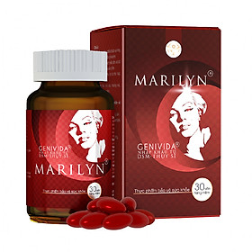 Viên Uống Cân Bằng Nội Tiết Tố, Cải Thiện Sinh Lý Nữ Marilyn (Hộp 30 viên)