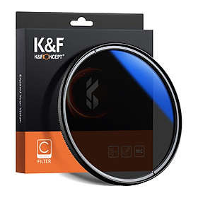 Màn lọc màu siêu mỏng cho máy ảnh DSLR K&F CONCEPT CPL nhiều lớp phủ