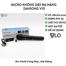 Mua Micro Karaoke Không Dây Cho Loa Kéo Daile V10 Chống Hú Tốt  Hút Âm