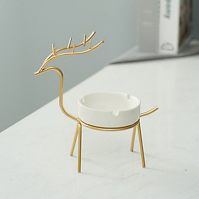 Mua Gạt Tàn Thuốc Hình Hươu 17.5x17.5cm Thiết Kế Sang Trọng  Trang Trí Phòng Khách  Nhà Hàng Sang Trọng Màu Ngẫu Nhiên