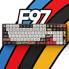 Mua Bàn phím cơ IQUNIX F97 Graffiti Diary Wireless RGB - Hàng Chính Hãng
