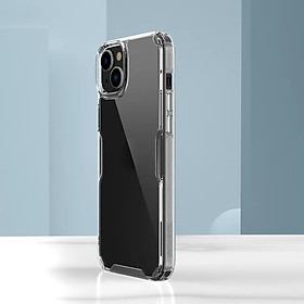 Ốp Lưng dành cho iPhone 15 / 15 Plus / 15 Pro / 15 Pro Max Nillkin Nature TPU Pro trong suốt chống sốc chống ố - Hàng Chính Hãng