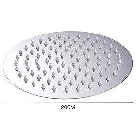 Mua Đầu vòi hoa sen siêu mỏng hình vuông/Tròn thép không gỉ 304