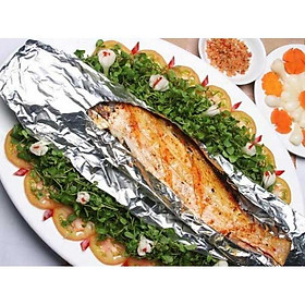 Mua Giấy bạc nướng thực phẩm  màng nhôm nướng bánh SIZE ĐẠI kích thước 10m *30cm