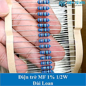 Mua Bộ 20 con Điện trở MF Đài Loan 1/2W 5 vạch màu 1