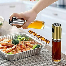 Bình Xịt Dầu Ăn Bằng Thuỷ Tinh Dung Tích 100ml