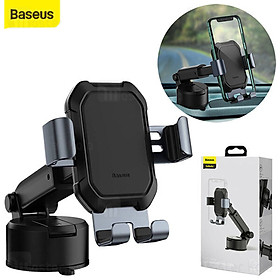 Giá đỡ điện thoại hút chân không dùng gắn kính hoặc táp lô trên xe hơi Baseus Tank Gravity Car Mount (Suction Base Holder for Car) - Hàng nhập khẩu