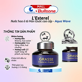Nước Hoa Ô Tô Bullsone Grasse Aqua Wave (110ml)