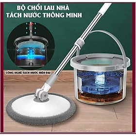 Mua Bộ Chổi Lau Nhà K9  Tách nước và Lọc Bụi Bẩn  Xoay 360 độ Thông Minh