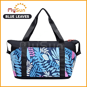 Túi xách tay du lịch nam nữ 2 TẦNG gấp gọn cỡ size to lớn đựng nhiều đồ cá nhân MySun