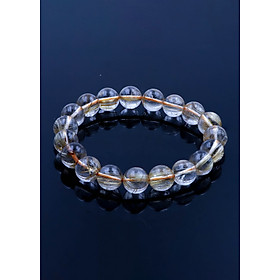 Vòng thạch anh tóc vàng by Anqlo Lusso 11mm-7A