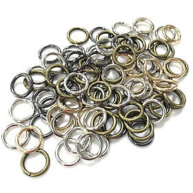 Wholesale 50pcs Open Jump Rings Metal Connectors For Jewelry Making 13mm