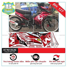 Tem rời dành cho EX 2011 MOVISTAR DÁN XE ĐỎ ĐÔ