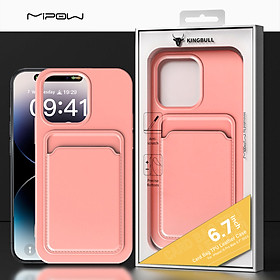 Ốp Lưng Mipow TPU Leather Dành Cho iPhone 15 ProMax/ iPhone 15 Pro Có Ngăn Đựng Thẻ _ Hàng chính hãng