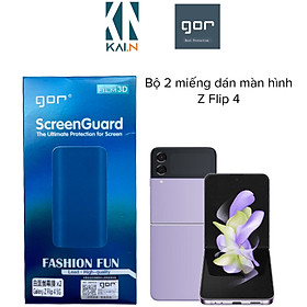 Mua Bô 2 Miếng Dán Màn Hình GOR Dành Cho SamSung Galaxy Z Flip 4 5G - HÀNG CHÍNH HÃNG