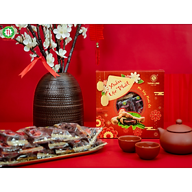 HỘP MỨT ME THÁI CAY THÀNH LONG 150G - ME THÁI TÍN NGUYỄN REVIEW - BÁNH MỨT TẾT NGON