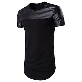 Áo thun nam, áo phông nam cao cấp chất siêu mát phong cách năng động trẻ trung H69 - đen  - M (45-55kg  ≤1m7 )