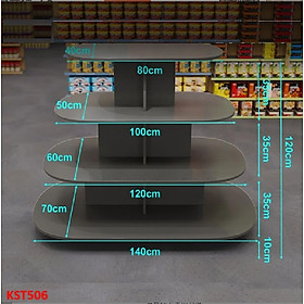 Mua Kệ trưng bày sản phẩm  hàng hóa   kệ siêu thị   cửa hàng KST506A - NỘI THẤT LẮP RÁP VIENDONGADV