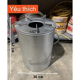 Mua Lò nấu trấu  mùn cưa vỏ thép và vỏ inox