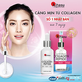 Serum làm mờ nám da, vết sạm, đốm nâu supper serum collagen peptide KIHASU Nhật bản dành cho mọi lứa tuổi