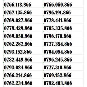 Sim 4G Mobifone LỘC PHÁT đầu số 07xx866 nguyên kít, chưa đăng ký thông tin - Hàng chính hãng