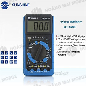 Đồng hồ vạn năng SUNSHINE DT-9205E