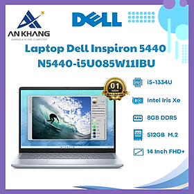 Mua Laptop Dell Inspiron 14 5440 N5440-i5U085W11IBU (Intel Core i5-1334U | 8GB |512GB | Intel Iris Xe | 14 inch FHD+ | Win 11 | Office | Xanh) - Hàng Chính Hãng - Bảo Hành 12 Tháng
