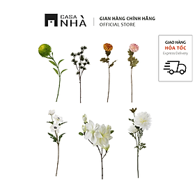 Mua Cành hoa lá trang trí nhân tạo - Cành hoa nhân tạo trang trí nhà cửa  buổi tiệc