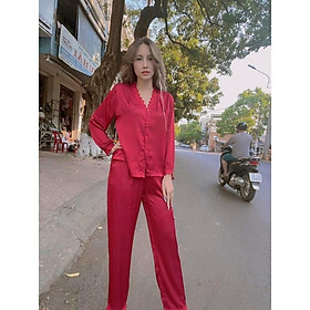 SET PIZAMA MẶC NHÀ NỮ SIÊU XINH , QUẦN DÀI ÁO DÀI SIÊU ĐẸP THỜI TRANG MỚI NHẤT HIỆN NAY