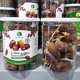 Chà là sấy khô nguyên cành Tunisia (hộp 250gr)
