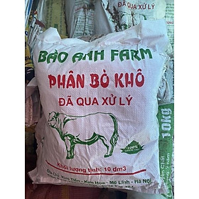 Phân bò khô đã qua xử lý bao 10dm3