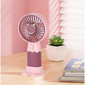 Mua Quạt tích điện để bàn  quạt cầm tay mini mẫu mới 2023