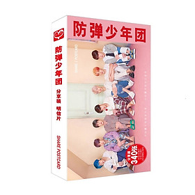 Postcard BTS 340pcs "Map of the Soul: Persona" mới (Tặng móc khóa gỗ BTS thiết kế độc quyền)