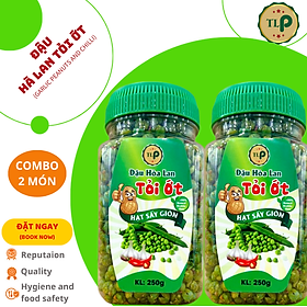 ĐẬU HÀ LAN TỎI ỚT TÂN LỘC PHÁT HŨ 250G