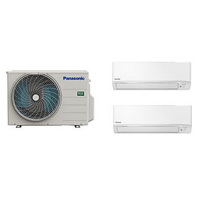 Hệ Thống Máy Lạnh Multi Split PANASONIC 2.0HP - Một Chiều - 2 Dàn Lạnh Treo Tường Inverter Tiêu Chuẩn R32 - Hàng chính hãng