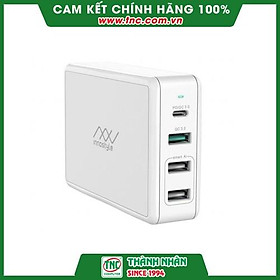 Mua Sạc đa cổng Innostyle Gomax Pro 80W (USB-C PD 65W + 1*USB A QC3.0 18W + 2*USB A SMART AI)-IC80-4PD