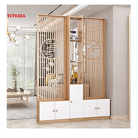 Mua Vách ngăn phòng khách nhà bếp  Tủ kệ vách ngăn phòng 3VTK30 - Nội thất lắp ráp