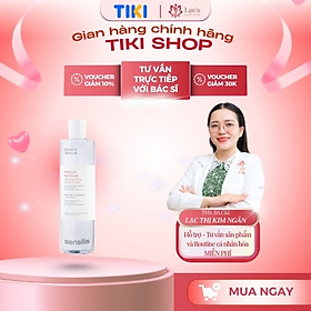 Nước tẩy trang Sensilis Skin Lab Micerllar Water (AR) 400mL