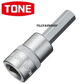 Đầu khẩu lục giác Tone HP3H-08 (3/8") cho đai ốc 8mm