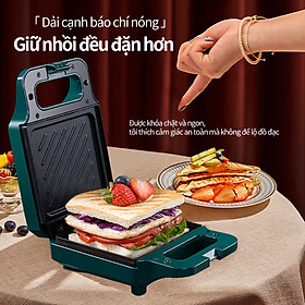 Mua AFC Máy kẹp nướng bánh mì  humberger  sandwich  rán trứng  nướng thịt 2 mặt mini đa năng