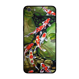 Ốp lưng dành cho điện thoại Oppo A39 Neo9S, A57, A71 in họa tiết Những chú cá Koi đang bơi trong hồ 5-164-2