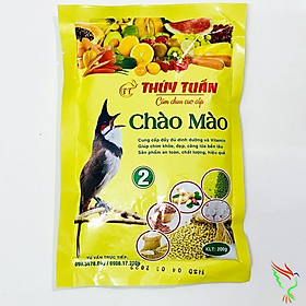 Cám chim chào mào Thúy Tuấn số 2 cao cấp 200gram - Cám chào mào Thúy Tuấn cao cấp