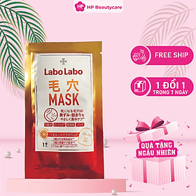 Mặt Nạ Labo Labo Cấp Ẩm Thu Nhỏ Lỗ Chân Lông Dưỡng Trắng Mịn Da (Lẻ 1 Miếng)