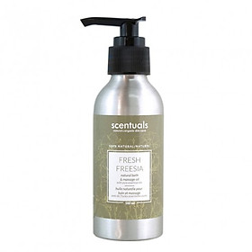 Dầu Tắm Massage Hoa Lan Fresh Freesia Natural Bath & Masage Oil Scentuals (100ml)