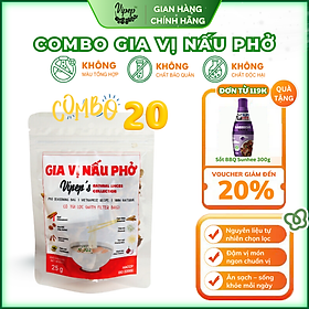 Combo 20 Gói Gia Vị Nấu Phở Vipep 